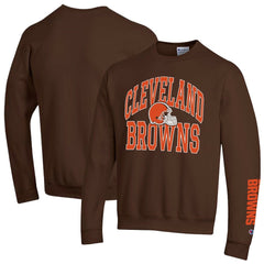 Cleveland Browns Champion Powerblend Fleece Sweatshirt Brown | NFL