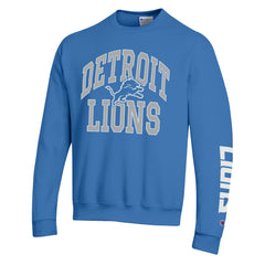 Detroit Lions Champion Powerblend Fleece Sweatshirt Blue | NFL