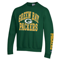 Green Bay Packers Champion Powerblend Fleece Sweatshirt Green | NFL