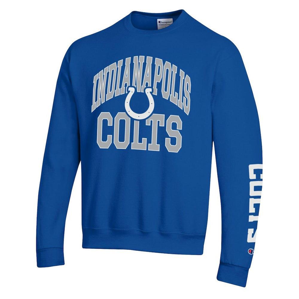 Indianapolis Colts Champion Powerblend Fleece Sweatshirt Royal | NFL