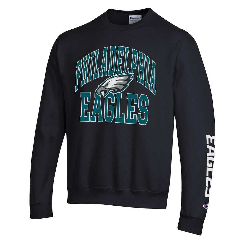 Philadelphia Eagles Champion Powerblend Fleece Sweatshirt Black | NFL