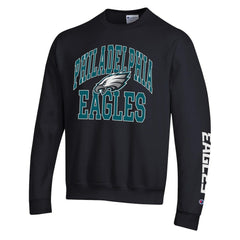 Philadelphia Eagles Champion Powerblend Fleece Sweatshirt Black | NFL
