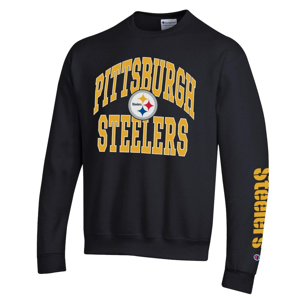 Pittsburgh Steelers Champion Powerblend Fleece Sweatshirt Black | NFL