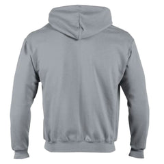 Denver Broncos Champion Powerblend Fleece Full-Zip Hoodie Heather Gray | NFL