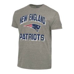 New England Patriots Champion Ultimate Tri-Blend T-Shirt Heather Charcoal | NFL