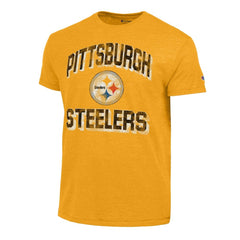 Pittsburgh Steelers Champion Ultimate Tri-Blend T-Shirt Heather Gold | NFL