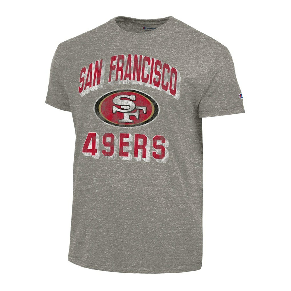 San Francisco 49ers Champion Ultimate Tri-Blend T-Shirt Charcoal | NFL