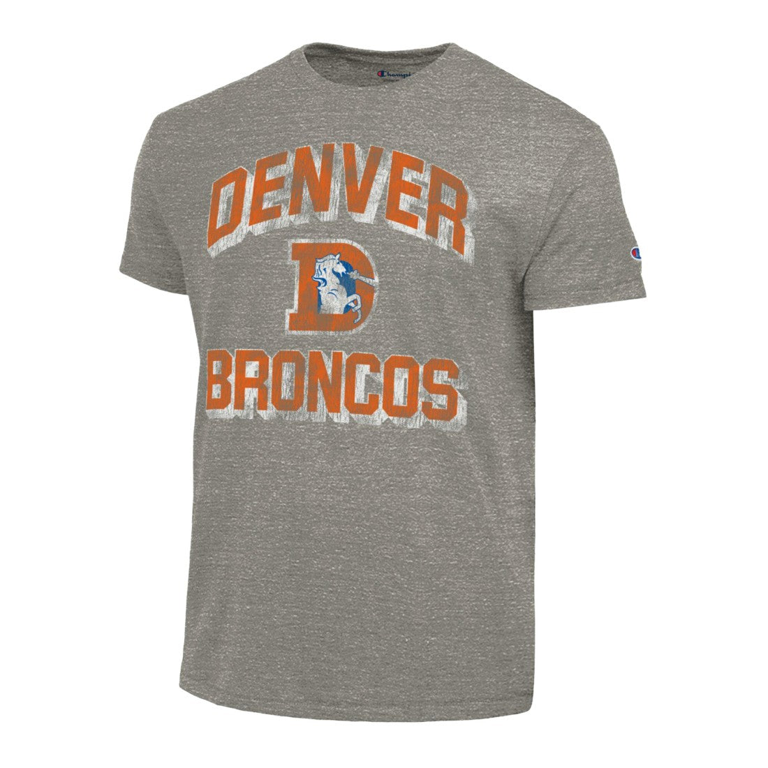 Denver Broncos Champion Ultimate Tri-Blend T-Shirt Charcoal | NFL