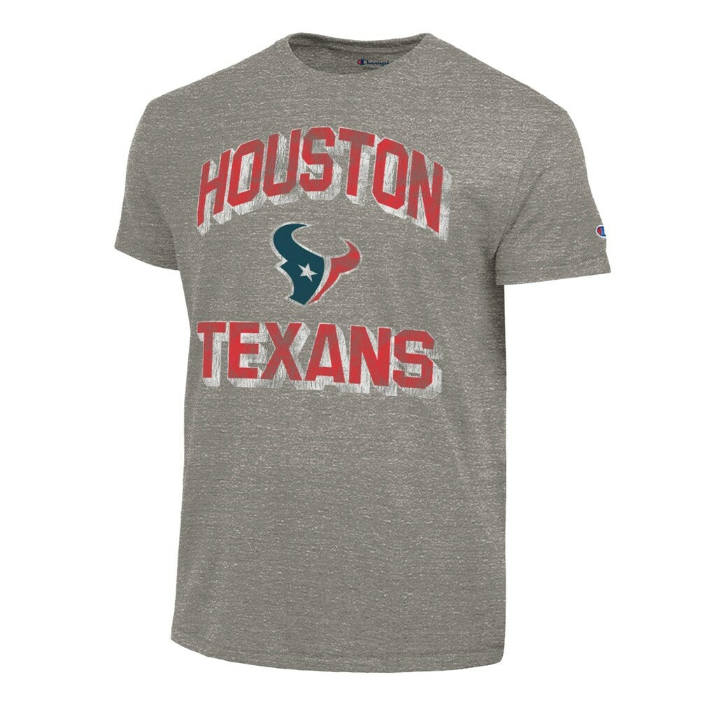 Houston Texans Champion Ultimate Tri-Blend T-Shirt Charcoal | NFL