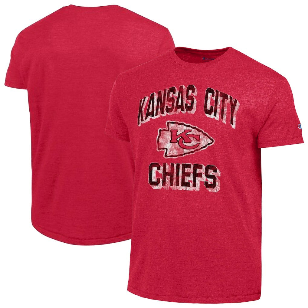 Kansas City Chiefs Champion Ultimate Tri-Blend T-Shirt Red | NFL