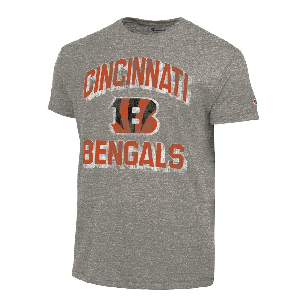 Cincinnati Bengals Champion Ultimate Tri-Blend T-Shirt Charcoal | NFL