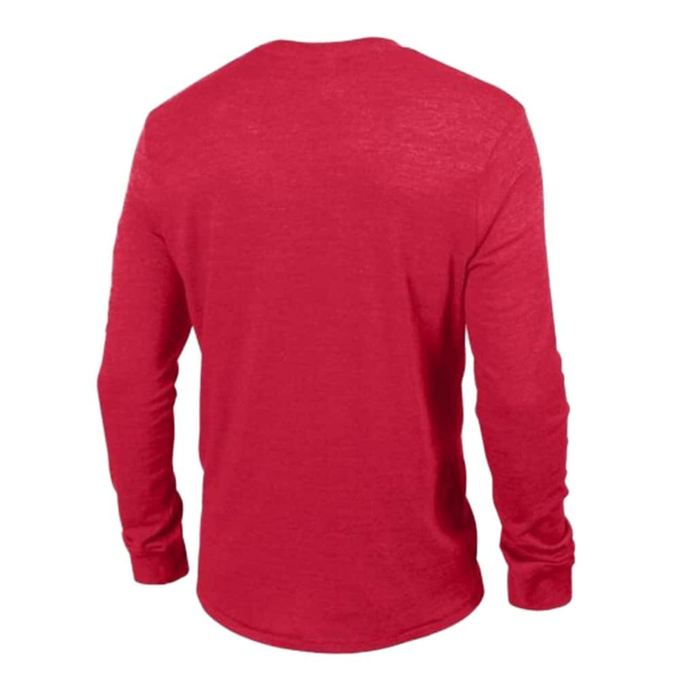 New England Patriots Champion Ultimate Tri-Blend Long Sleeve T-Shirt Red | NFL