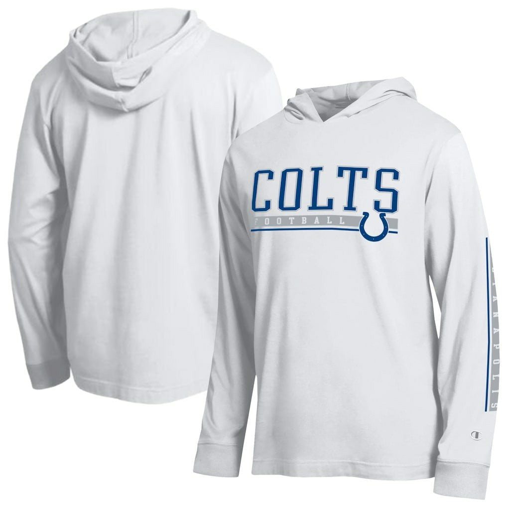 Indianapolis Colts Champion All Star Hoodie T-Shirt White | NFL