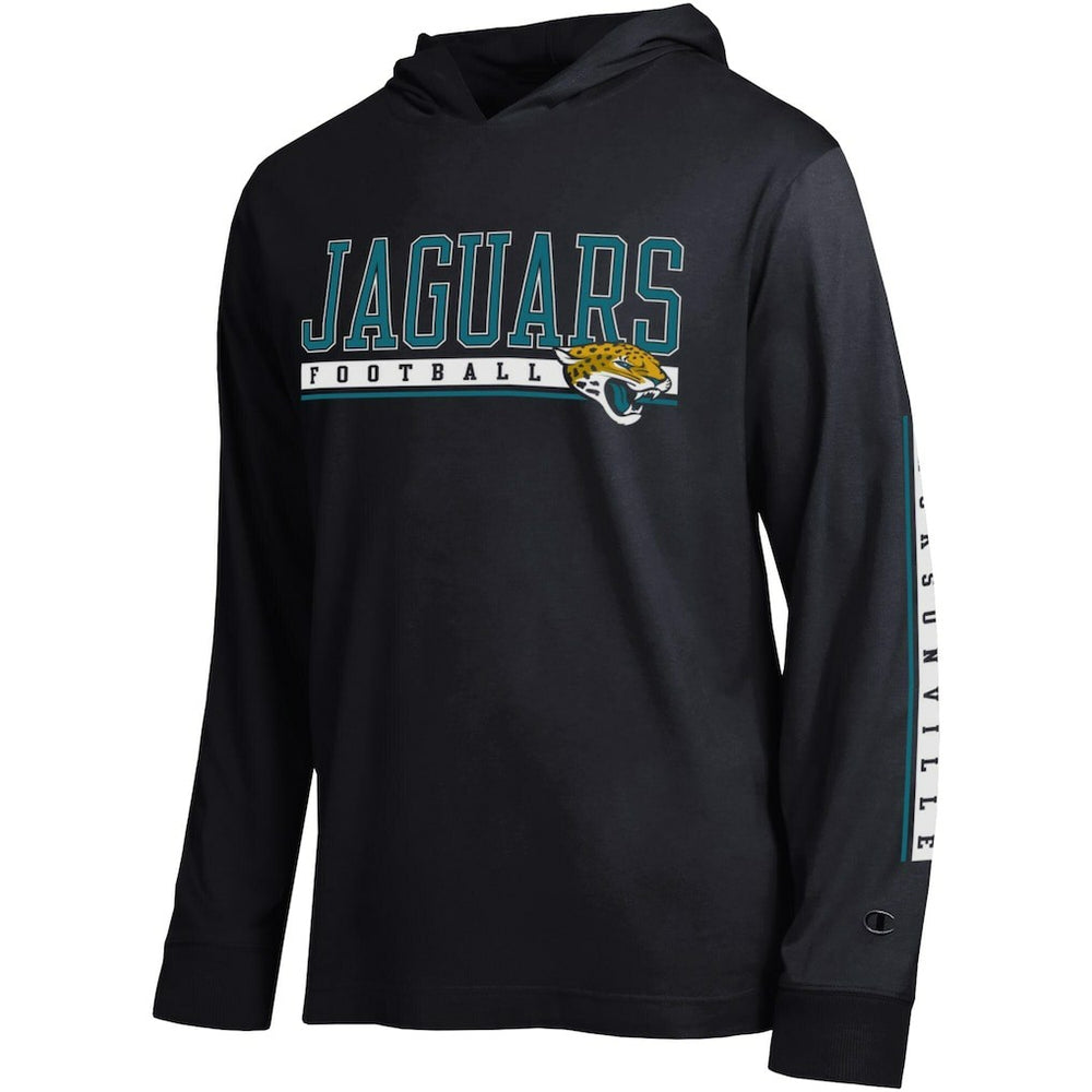 Jacksonville Jaguars Champion All Star Hoodie T-Shirt Black | NFL