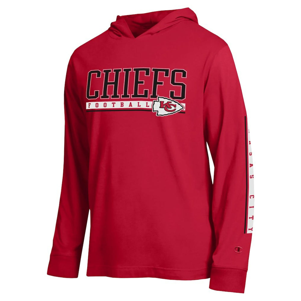 Kansas City Chiefs Champion All Star Hoodie T-Shirt Red | NFL