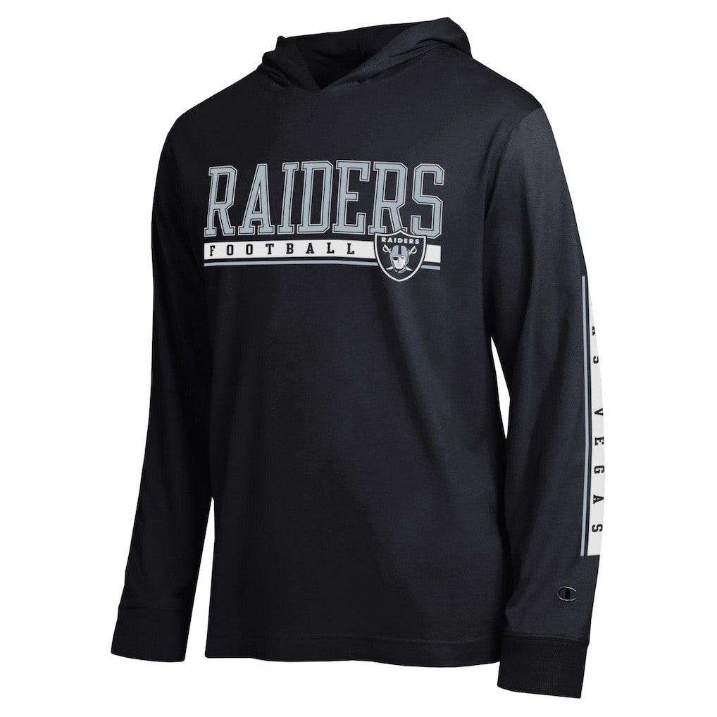Las Vegas Raiders Champion All Star Hoodie T-Shirt Black | NFL