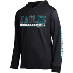 Philadelphia Eagles Champion All Star Hoodie T-Shirt Black | NFL
