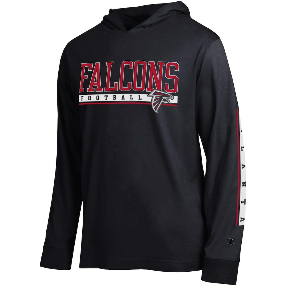 Atlanta Falcons Champion All Star Hoodie T-Shirt Black | NFL