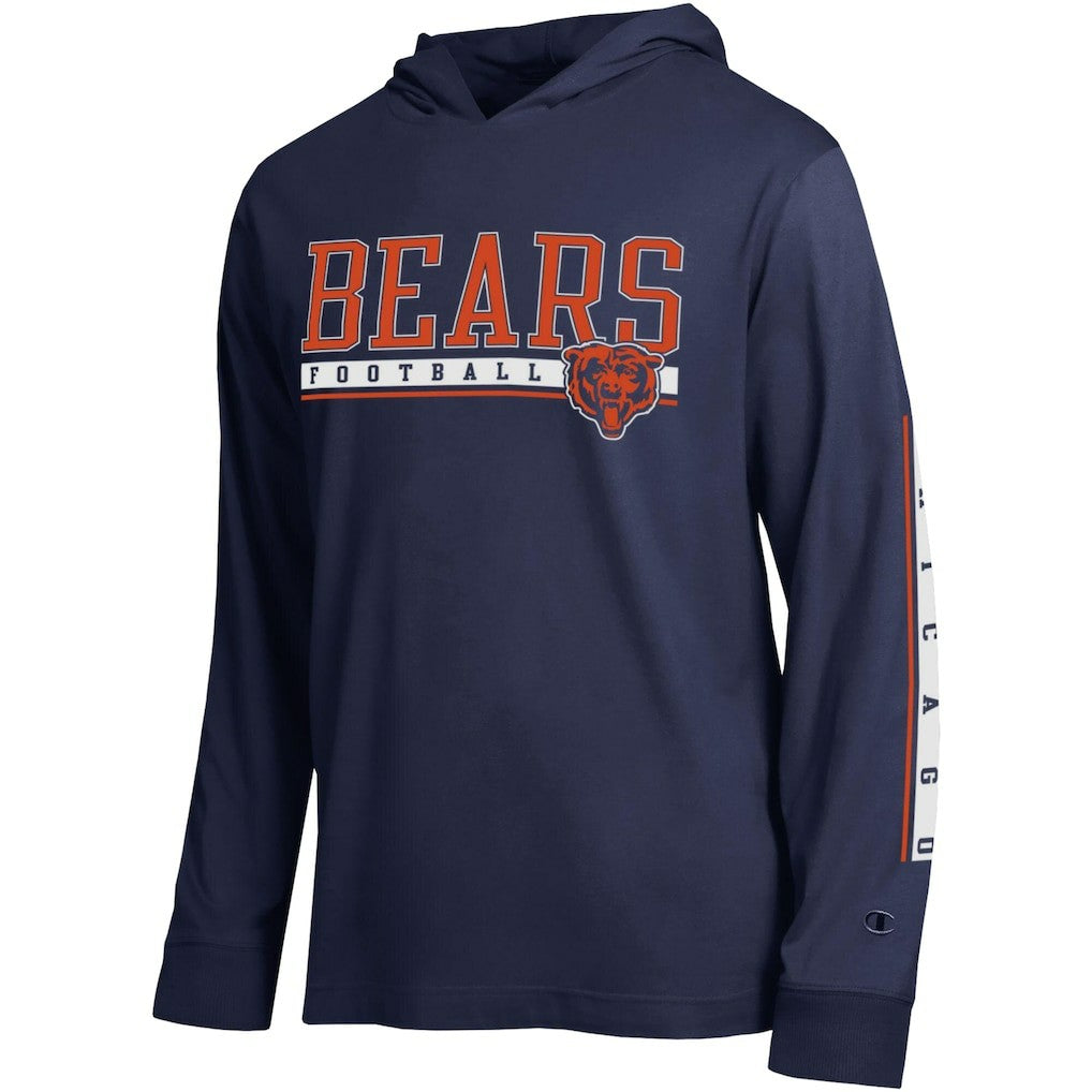 Chicago Bears Champion All Star Hoodie T-Shirt Navy | NFL