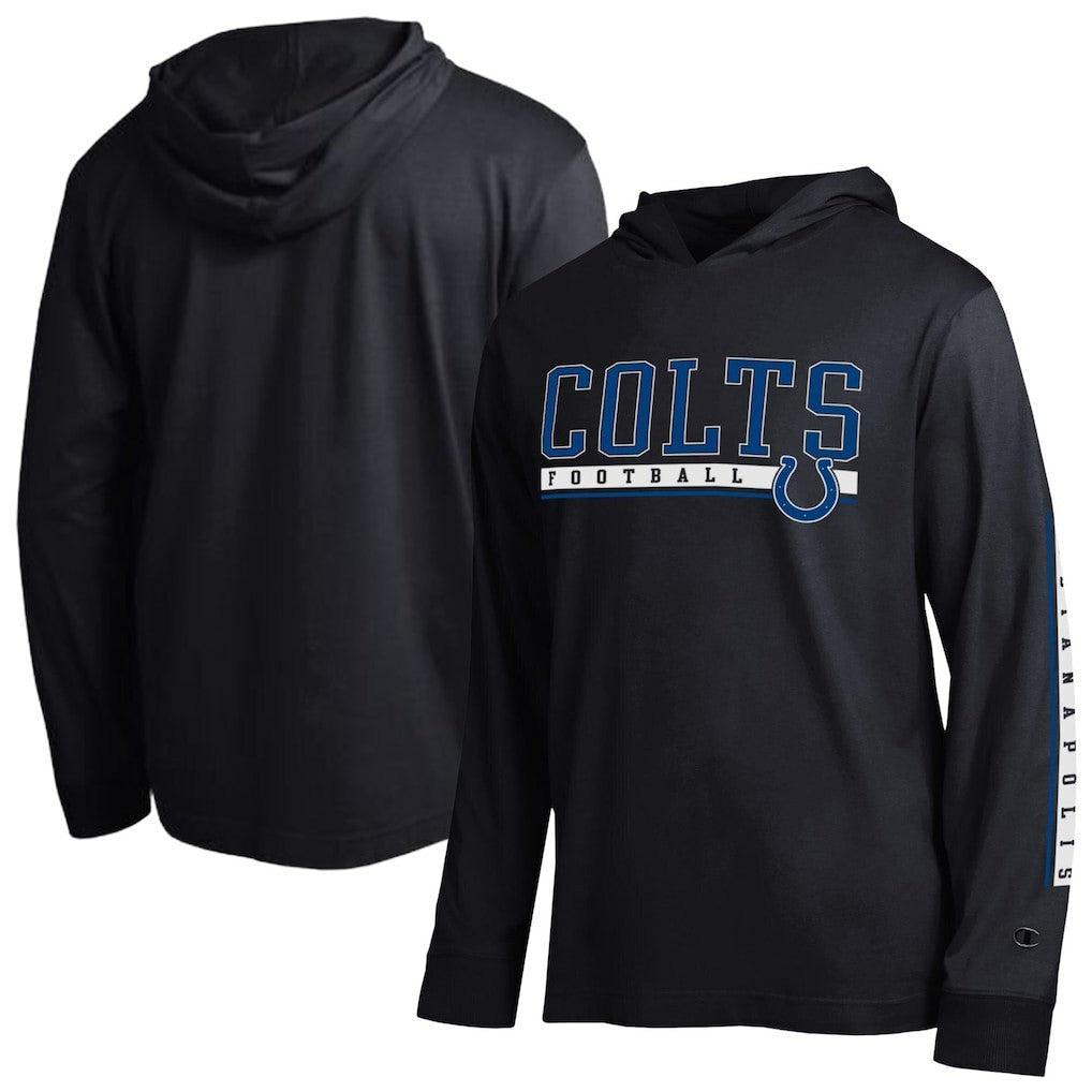 Indianapolis Colts Champion All Star Hoodie T-Shirt Black | NFL