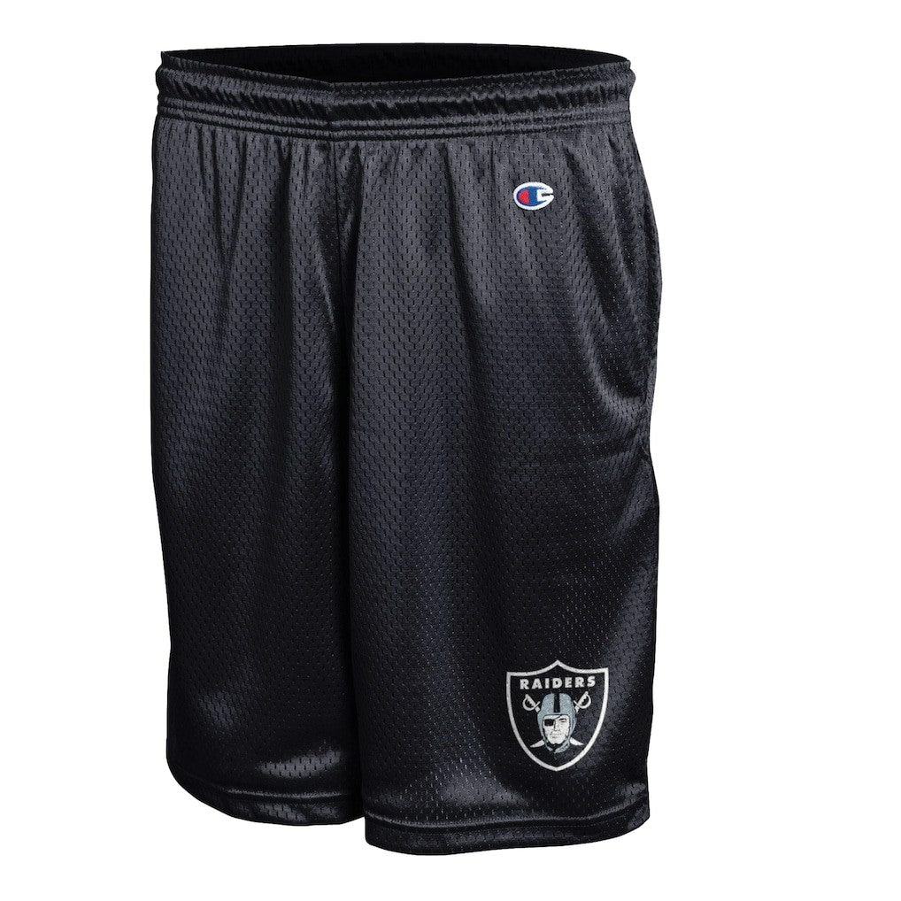 Las Vegas Raiders Champion Classic Mesh Shorts Black | NFL