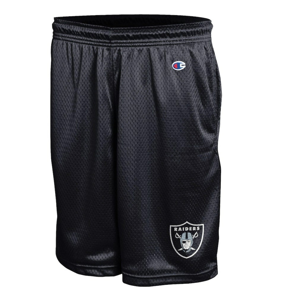 Las Vegas Raiders Champion Classic Mesh Shorts Black | NFL