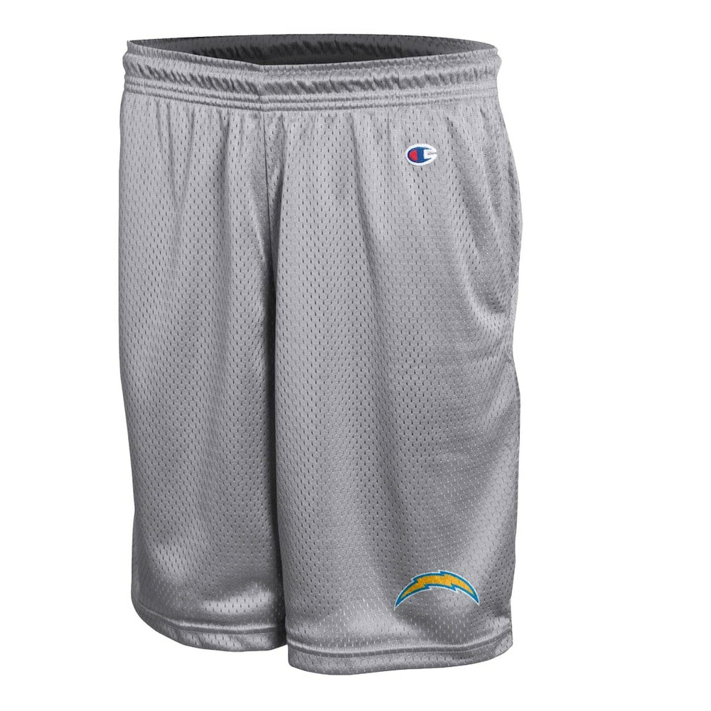 Los Angeles Chargers Champion Classic Mesh Shorts Gray | NFL