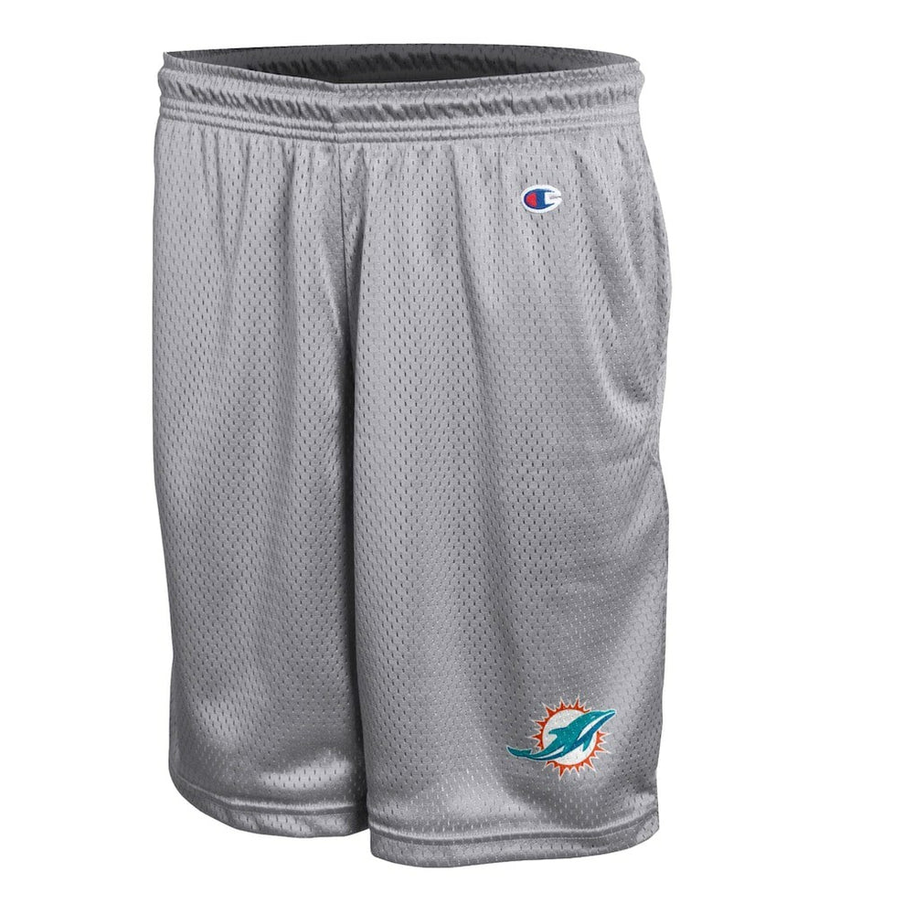 Miami Dolphins Champion Classic Mesh Shorts Gray | NFL
