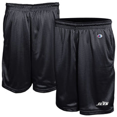 New York Jets Champion Classic Mesh Shorts Black | NFL