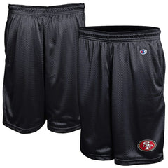 San Francisco 49ers Champion Classic Mesh Shorts Black | NFL
