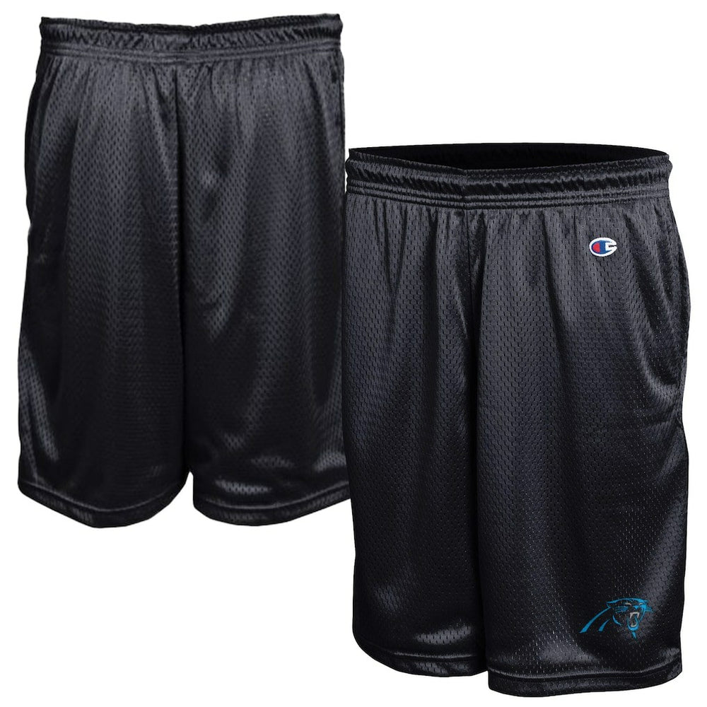 Carolina Panthers Champion Classic Mesh Shorts Black | NFL