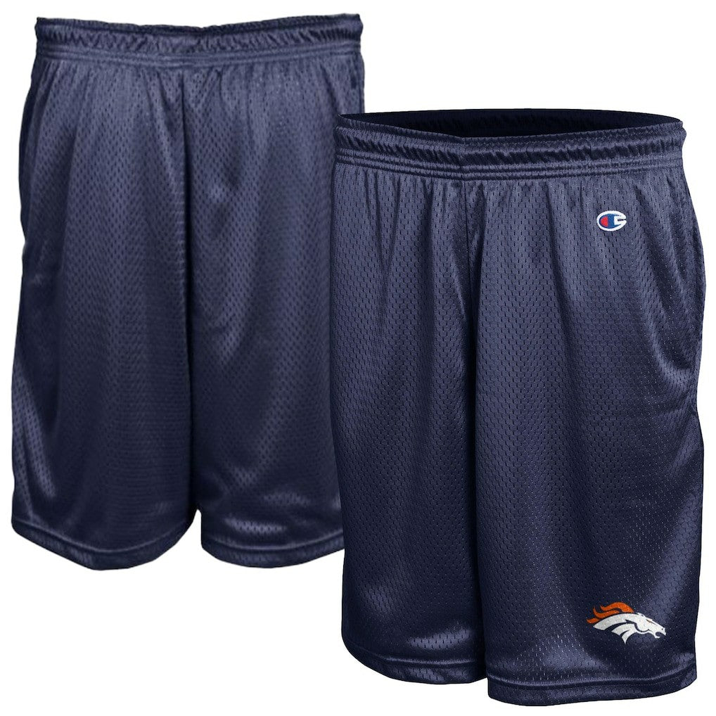 Denver Broncos Champion Classic Mesh Shorts Navy | NFL