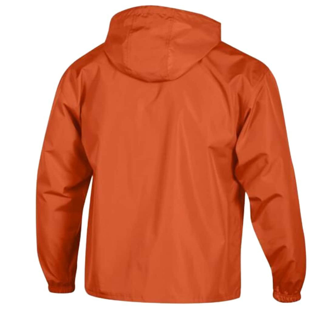 Cleveland Browns Champion Packable Windbreaker Half-Zip Jacket Orange | NFL