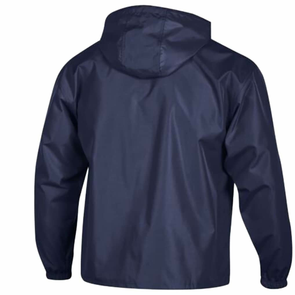 New England Patriots Champion Packable Windbreaker Half-Zip Jacket Navy | NFL