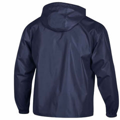 New England Patriots Champion Packable Windbreaker Half-Zip Jacket Navy | NFL