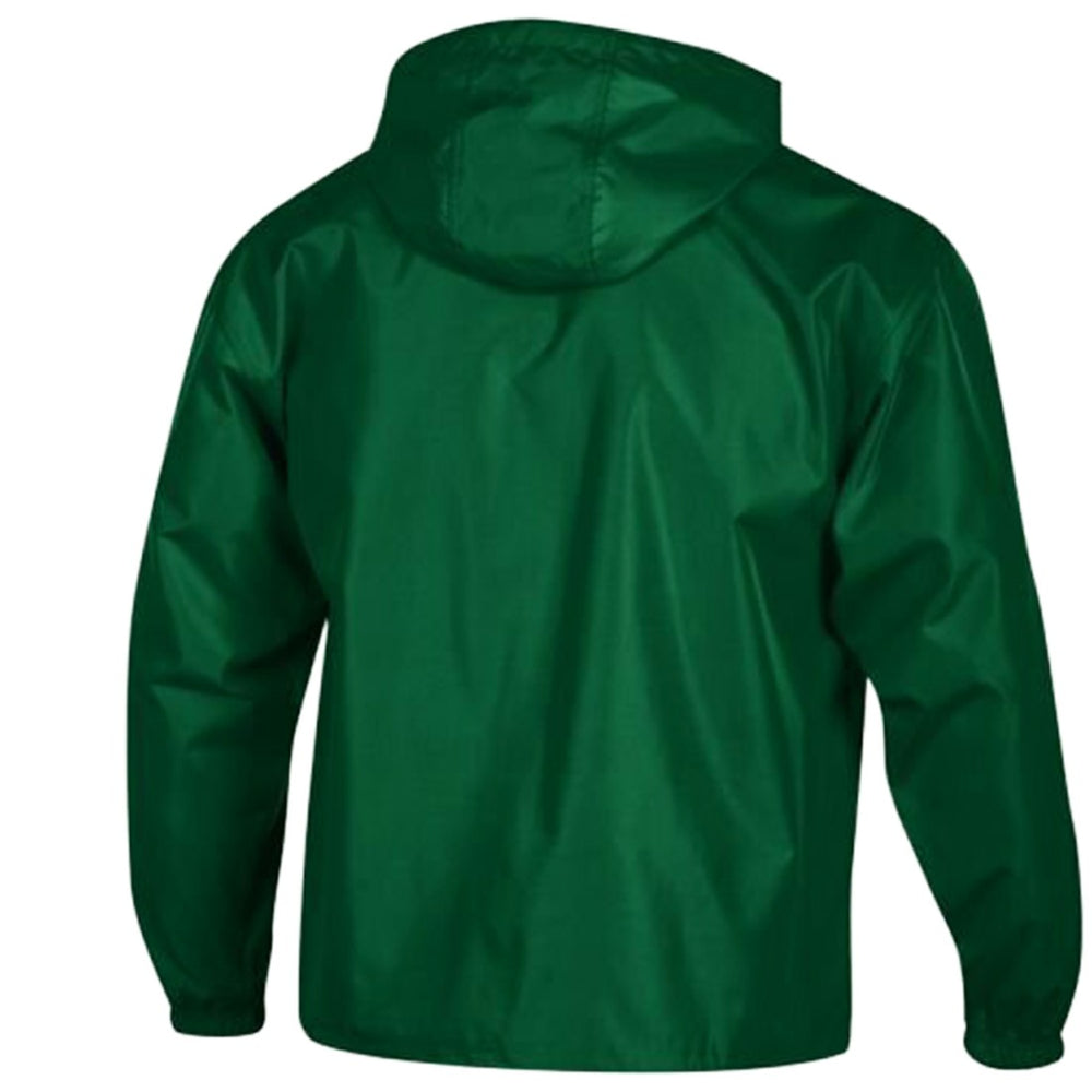 New York Jets Champion Packable Windbreaker Half-Zip Jacket Green | NFL