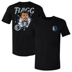 Cooper Flagg Dallas Mavericks 500 Level Caricature T-Shirt Black - NBA