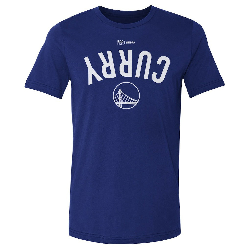Stephen Curry Golden State Warriors 500 Level Invert T-Shirt Royal - NBA
