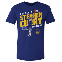 Stephen Curry Golden State Warriors 500 Level Slant T-Shirt Royal - NBA