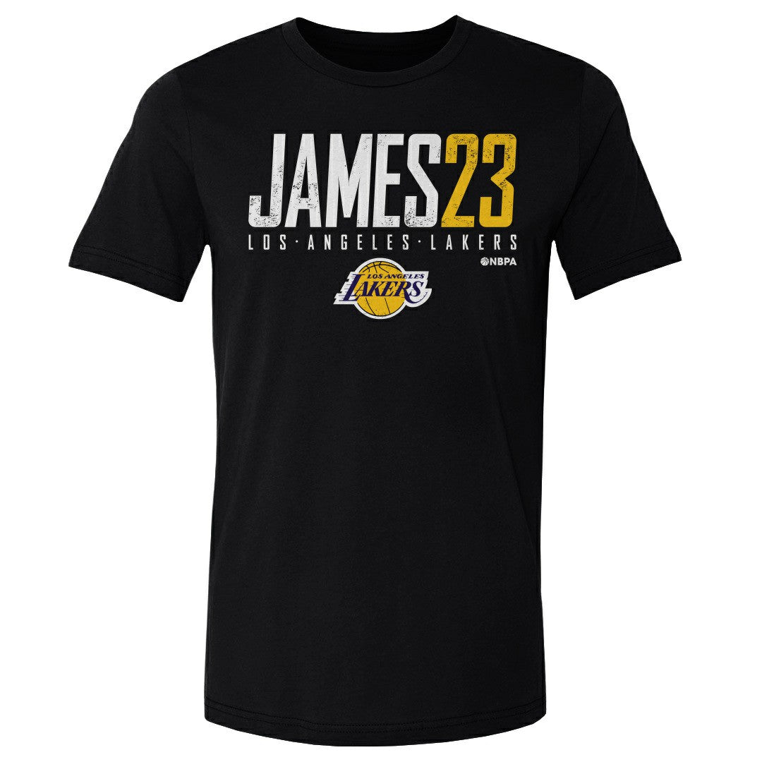 LeBron James Los Angeles Lakers 500 Level Elite T-Shirt Black - NBA