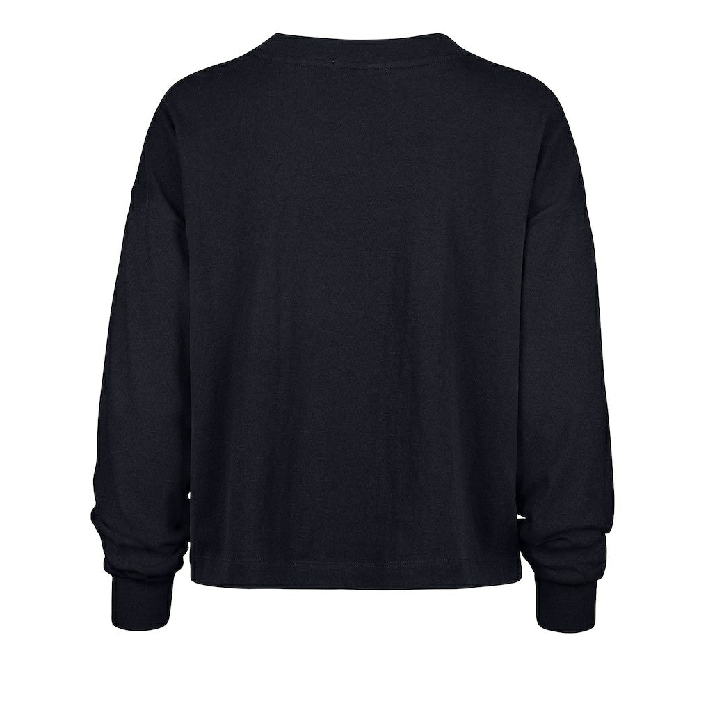 Chicago Bears '47 Women's Stacked Sydney Long Sleeve T-Shirt Navy | 47 brand