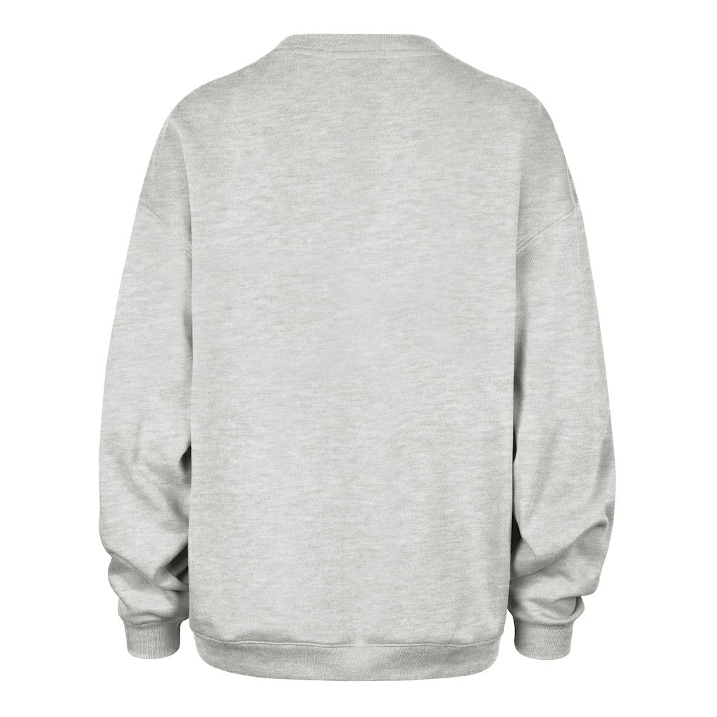 Chicago Bears '47 Women's Arched Icon Oversized Sweatshirt Gray | 47 brand
