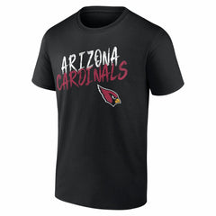 Arizona Cardinals Hustle Personalized Name & Number T-Shirt Black | NFL