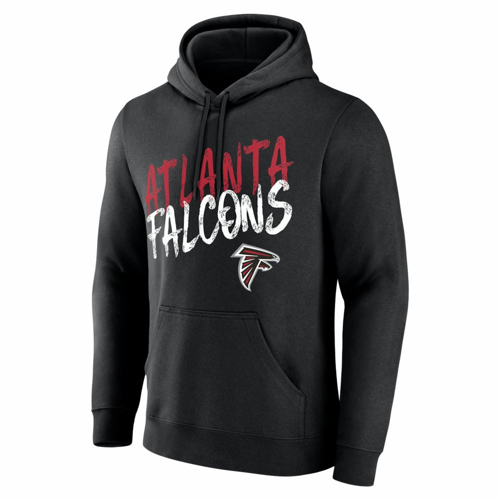 Atlanta Falcons Hustle Personalized Name & Number Hoodie Black | NFL
