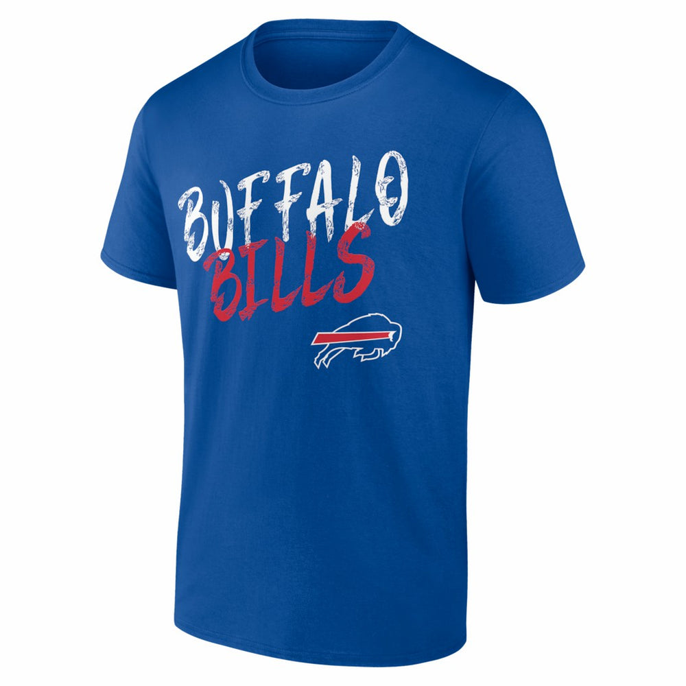 Buffalo Bills Hustle Personalized Name & Number T-Shirt Royal | NFL