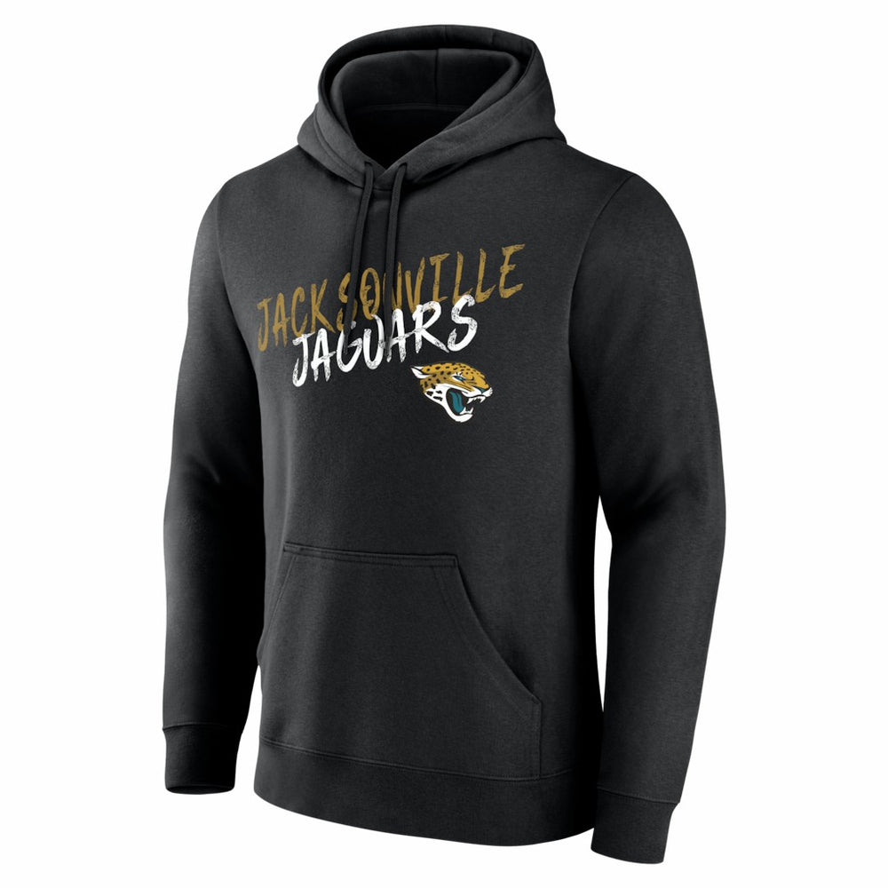 Jacksonville Jaguars Hustle Personalized Name & Number Hoodie Black | NFL