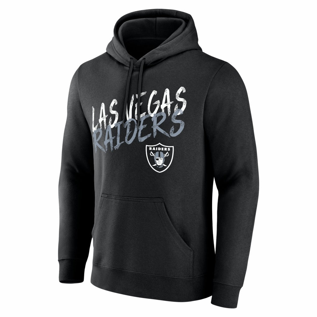Las Vegas Raiders Hustle Personalized Name & Number Hoodie Black | NFL