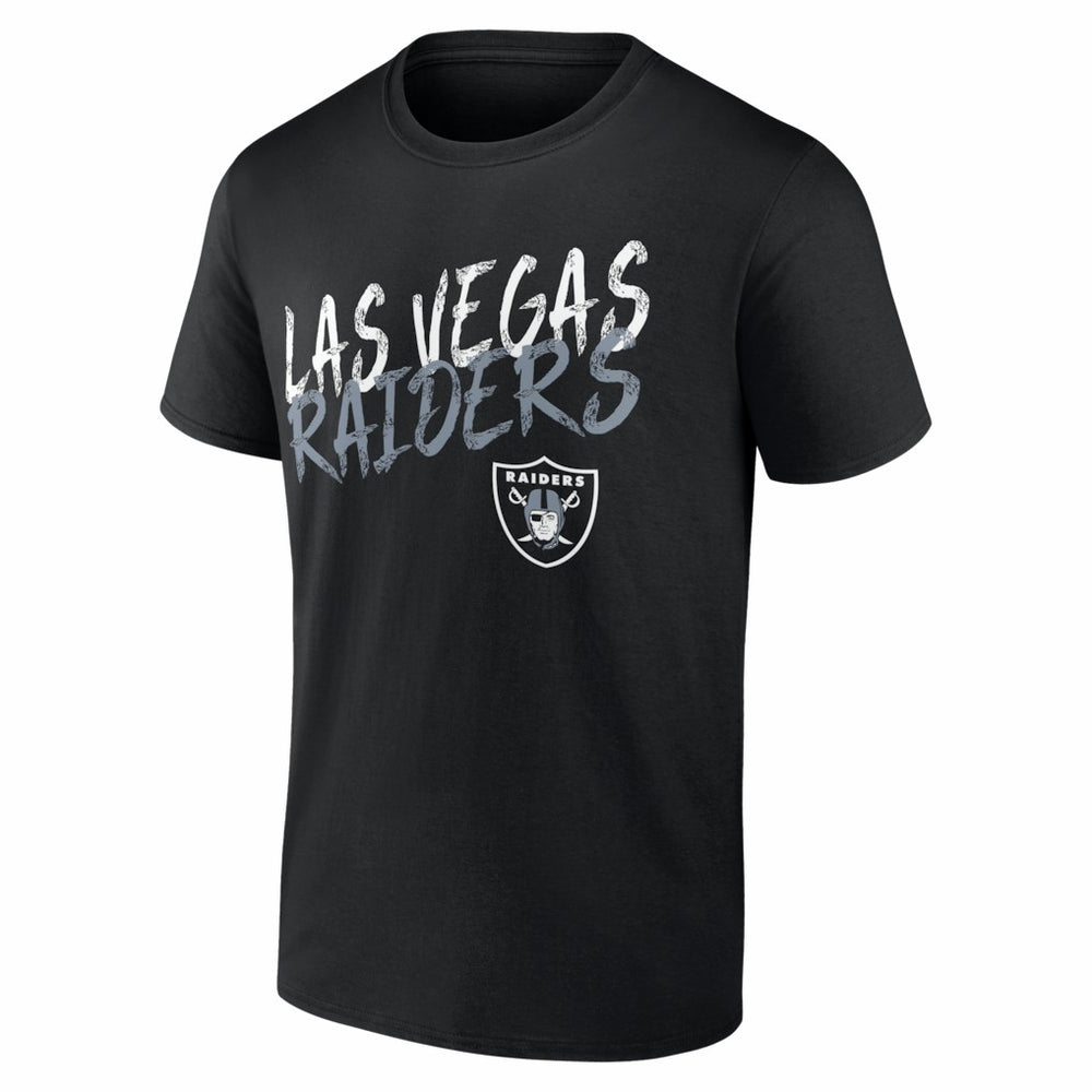 Las Vegas Raiders Hustle Personalized Name & Number T-Shirt Black | NFL
