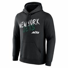 New York Jets Hustle Personalized Name & Number Hoodie Black | NFL