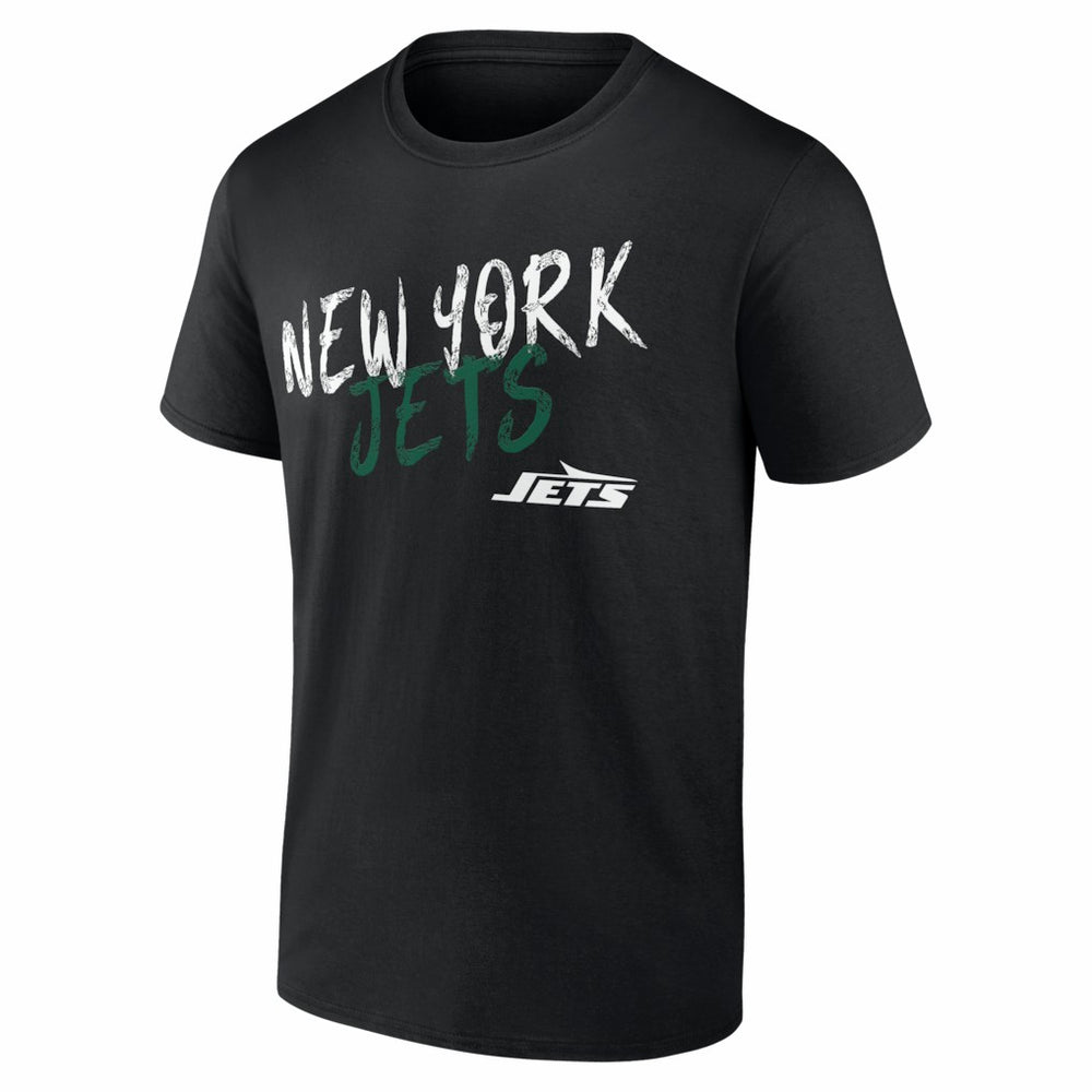 New York Jets Hustle Personalized Name & Number T-Shirt Black | NFL